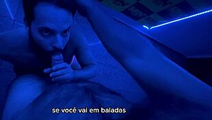 Bearded guy sucking 41 dicks in blowjob series 😜