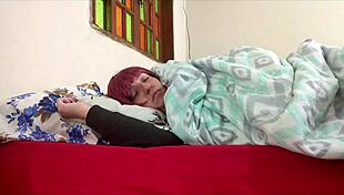 Horny blonde milf neighbor craves sex over wife