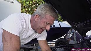 intense doggystyle session with stepsons and stepdad