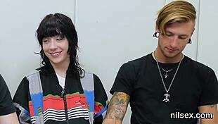 Wacky Sweetie Is Brought In Ass Hole Madhouse For Awkward Therapy!