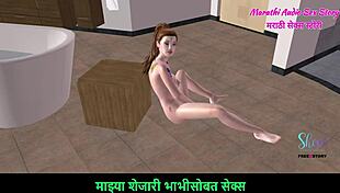 Teen 18+ Girl Masturbates With Carrot In 3D Anime