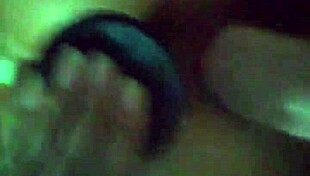 Girl RIDES cock while FUCKING her ASS with dildo!