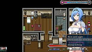 lets play nightmare knight with sexy paladin masturbating