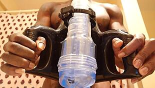 Hallelujah Johnson Worships Big Black Cock With Intense Blowjob