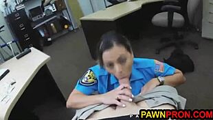 Officer Fucks Big Dick At Work