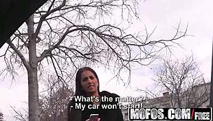 mofos hungarian babes fuck in backseat with loren minardi