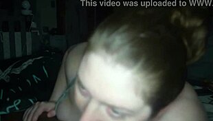 Sexy white girl sucks black cock