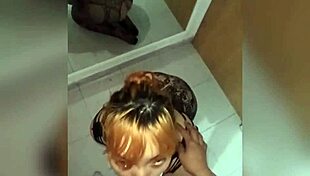 novice gets rich oral then bent over for anal assfucking