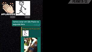 the cuckold loves seein' me twerkin' on a big dick in menage