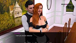 in dusklight manor, nurse cora catches john and lemon having sex