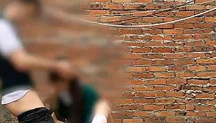 Mexican Teen Sucks Cock Behind School Classrooms In Public