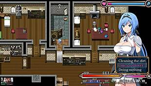 lets play nightmare knight with sexy paladin masturbating