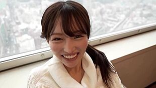 수줍은 일본녀가 M-섭으로 변해 로 크림파이 받다니?!