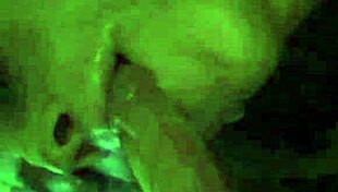 brunette amateur gives blowjob and gets cumshot 😏