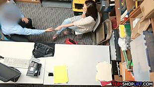 teen gets caught shoplifting at the store, and her stepmom is called to come