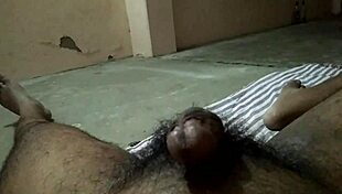 Sensual handjob leading to intense cumshot