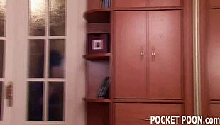 Cute Teen Deepthroats Toys in Garage POV Punishment