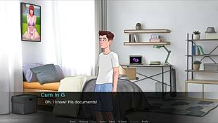 lust legacy hentai game where a pornstar sucks his big cock to compare with step dad.