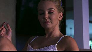 hooded stranger dominates milf pussy aaliyah love in bondage rough doggystyle 😈