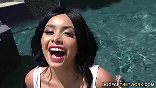 hey, double penetration with ebony anal slut aaliyah hadid