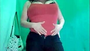 The intriguing nympho with natural tits craves sex during christmas parties.