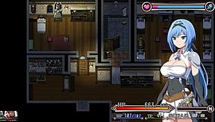 lets play nightmare knight with sexy paladin masturbating