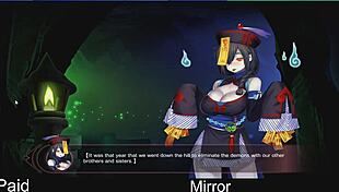 Hentai anime series mirror part 03 featuring cute mature nude character in dating scene