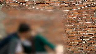 Mexican Teen Sucks Cock Behind School Classrooms In Public