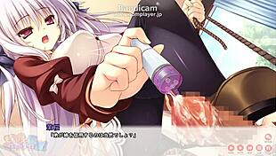 momoiro seiheki sengen hentai femdom footjob anime story