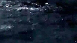 supernatural sexy bikini girl swimming in the pool