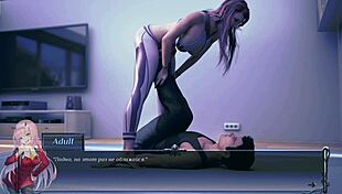 I feel so erotic during the yoga porno game with the deluca family, involving big tits, masturbation, and assfucking