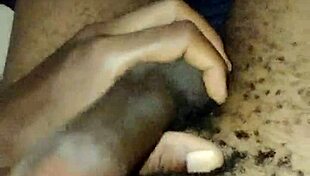 Gay Man with Big Hairy Cock Wanking Solo at Home in Hot Session