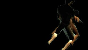 In this cartoon, the mounting scene leaves everything blurry in my mind