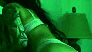 a milf lesbian casually licks a young 18+ blonde teen's pussy