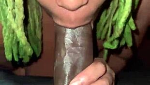 fat booty ebony takes monster cock in doggystyle