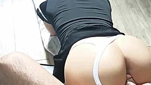 Young Prostitute Begs for Creampie Cumshot