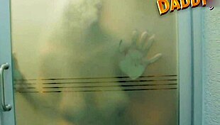 Blonde Fucks Big Monster Cock in Steam