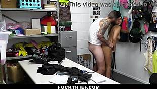 Strip search turns into deep fuck!