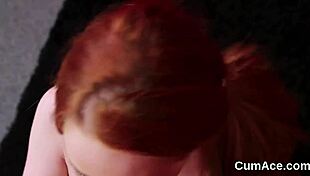 wicked babe gets facial after sucking off multiple guys