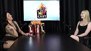 Vivian Lola Büyük Sik Gangbang'den Acı Çekiyor