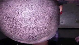 Lyrik Allure gives blowjob at gloryhole and gets facial.