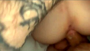 Blonde masturbates with big black cock 😏