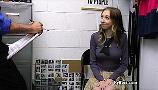 Pumping Hot Brunette Suspect From Behind