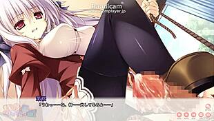 momoiro seiheki sengen hentai femdom footjob anime story