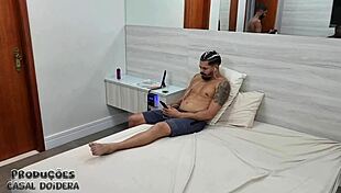 Hey, check the behind-the-scenes with skinny Ana Clara begging for two dicks in her tight pussy at once