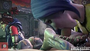 3D Animated Footjob Feet Compilation Hentai SFM Blender