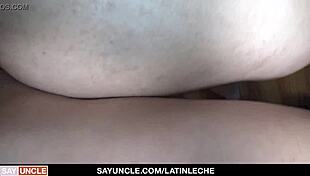 Latino Boy Tricked Into First Time Blowjob Experience