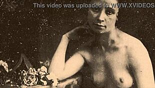 Watch this vintage threesome group scene