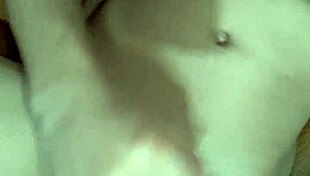 skinny guy jerks off and cums solo