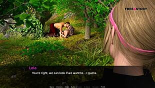 john and lola watch couple sex and play